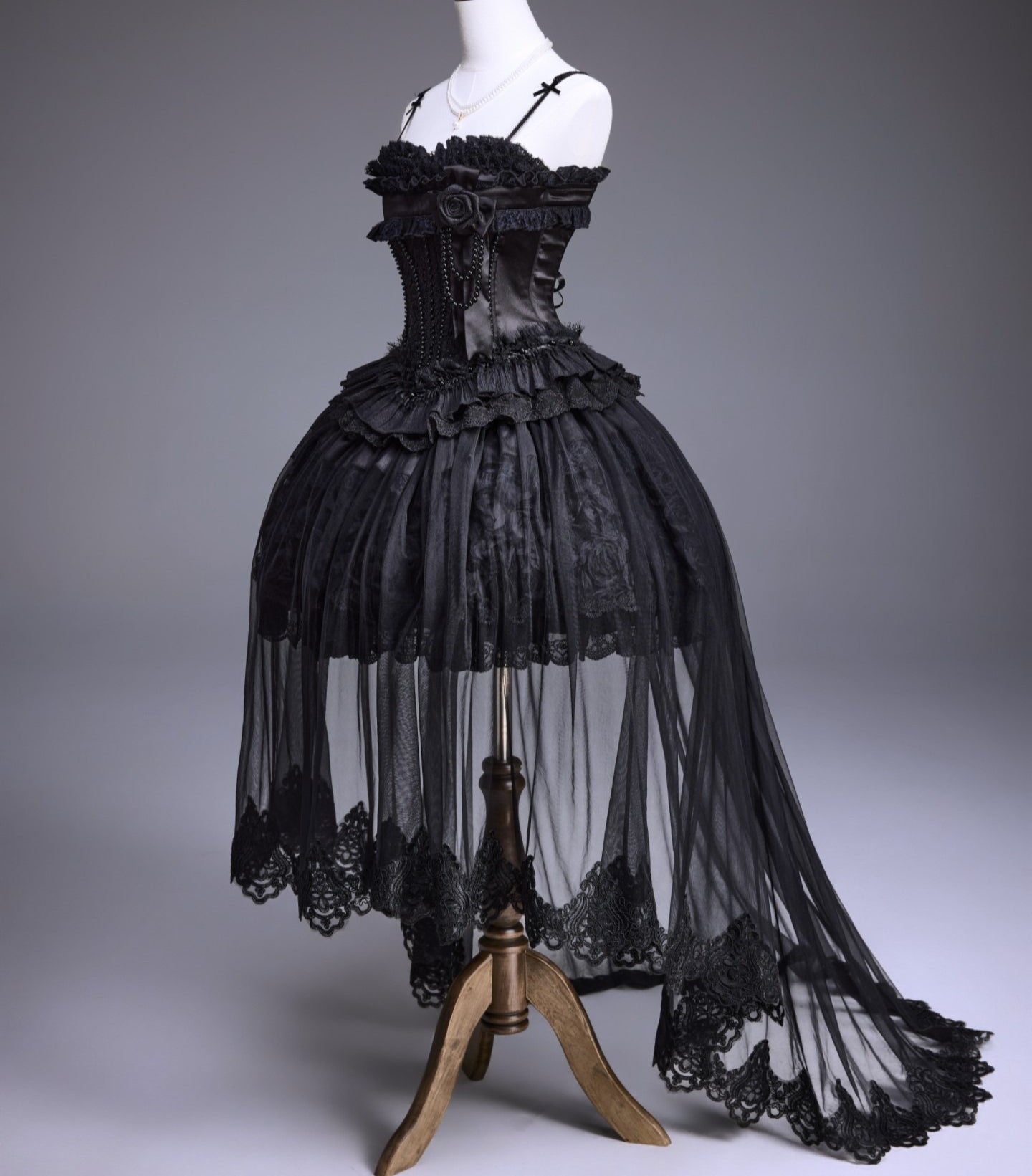 Airfreeing – Unnamed Snow Series Lolita JSK / Cape / Tulle Set