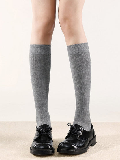 Colors) Warm Slimming Vertical Stockings Rib (6