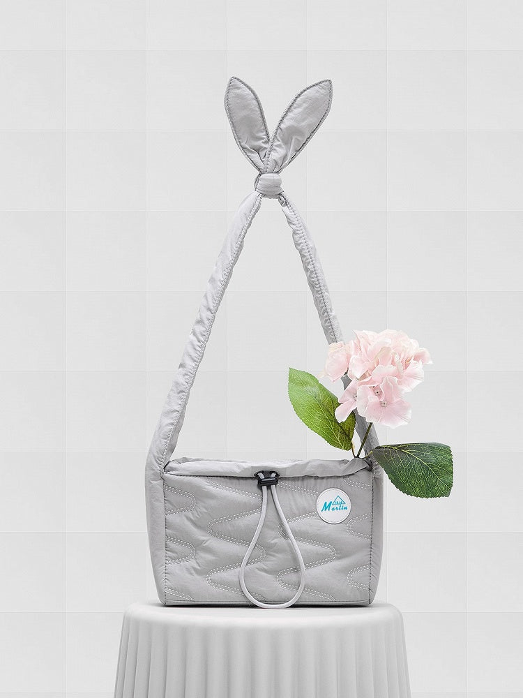 Kawaii Embroidered Bunny Ear Single-Shoulder Phone Bag