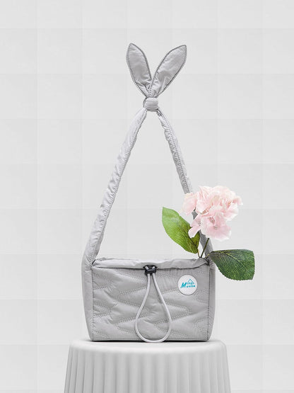 Kawaii Embroidered Bunny Ear Single-Shoulder Phone Bag