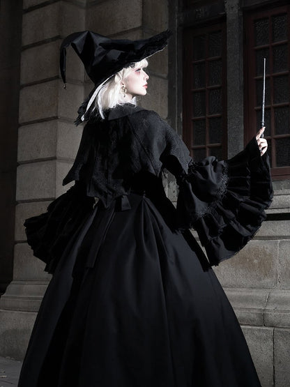 Black Gothic Lolita Witch Hat