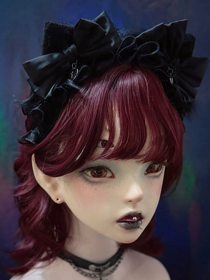 Gothic Ear Bow KC Accents - Strange Sugar