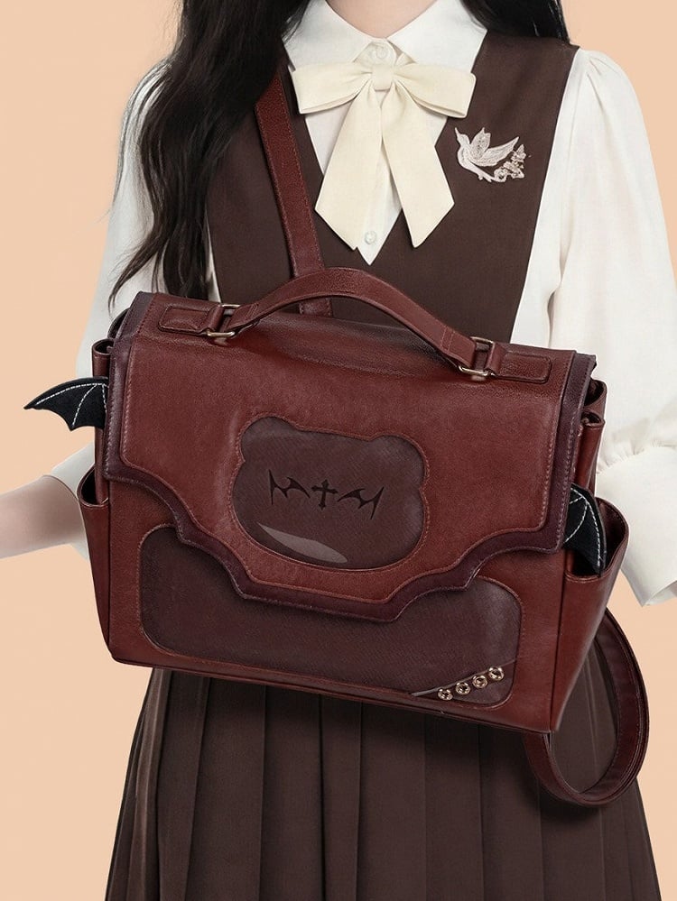 Ailes de sac Ita Ours Brun - thejunco