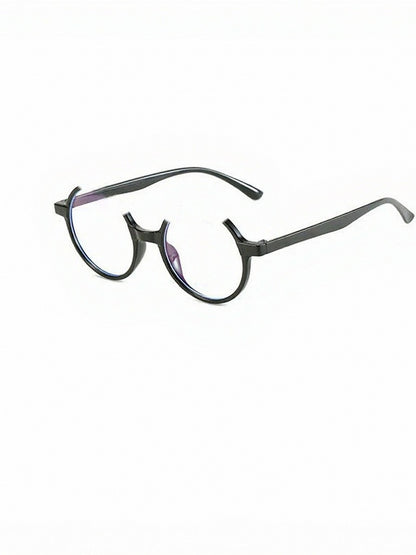 Kawaii Black Round Glasses Frames - Magic Diary