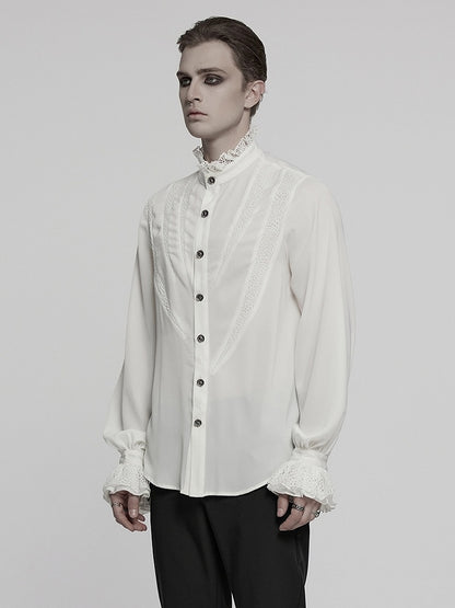 Shirt White Segmentation Men's Sharp Teeth