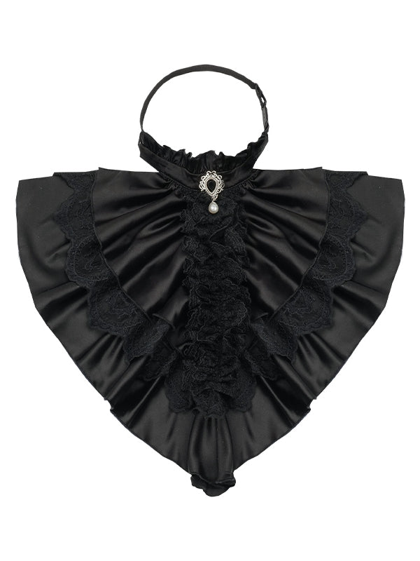 Jabot in White or Black - With PUJI