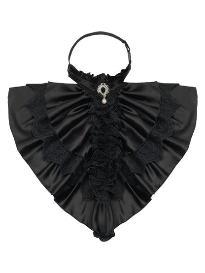Jabot in White or Black - With PUJI