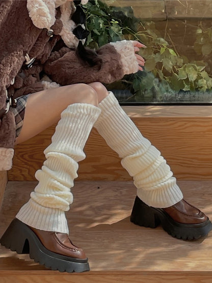 Knitted Color Options 7 Warmers Leg 90CM Y2K