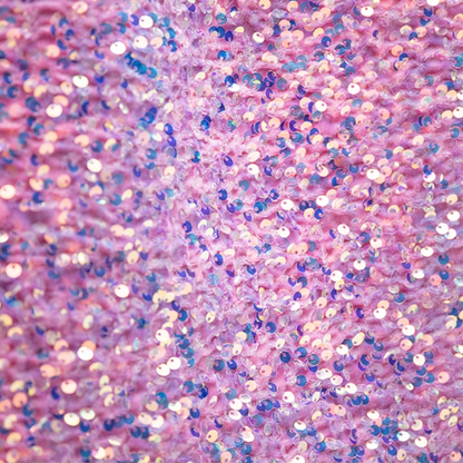 Carry Single Sequin Tote - Shimmering Shoulder Pink Bag