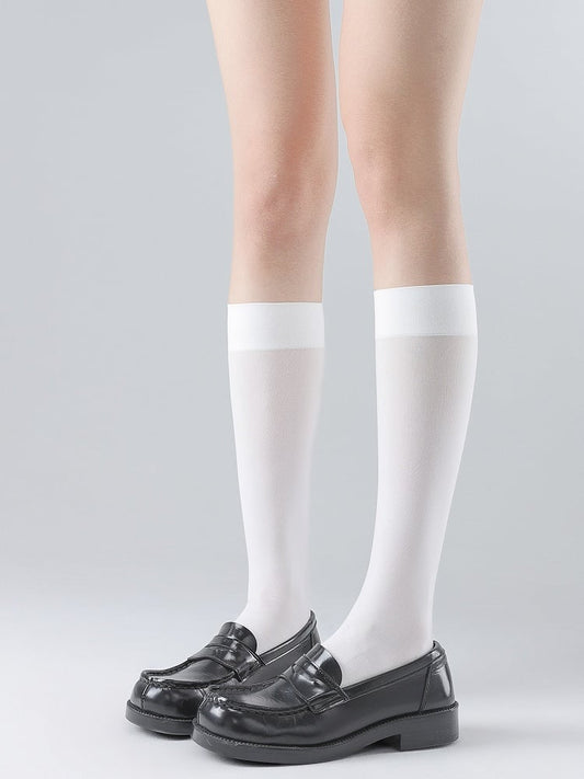 40CM Slimming Socks Calf White/Black/Grey