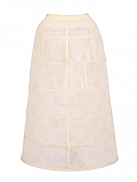 Apricot Lace Vintage Boned Petticoat - Blood Supply