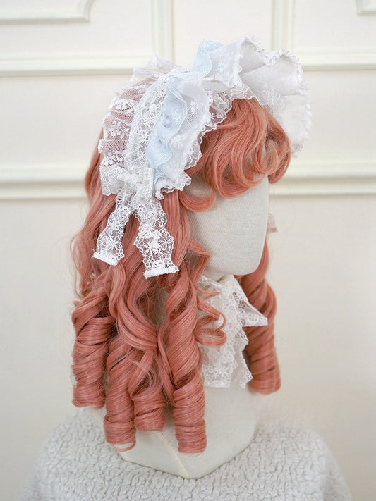 ボンネットブルーピンクブラック/ロリータ