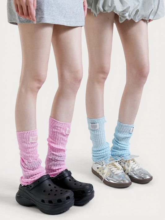 Ribbed Solid Leg Warmers in 2 Colors - ModaSwings