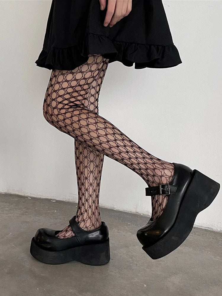 Colors Design 6 Grid Tights Diamond