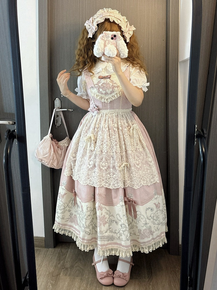 Hairband Pink / Gray Blue