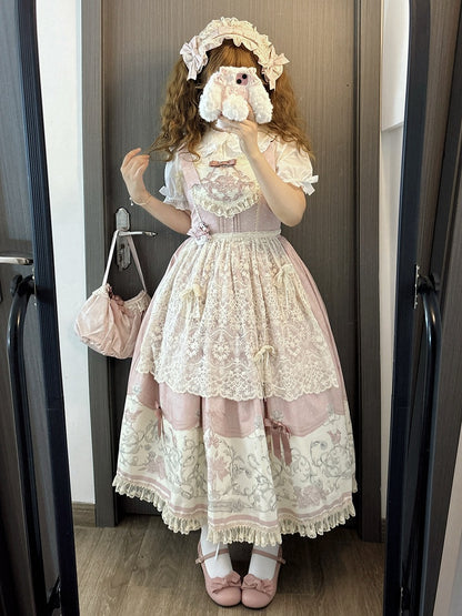 Hairband Pink / Gray Blue