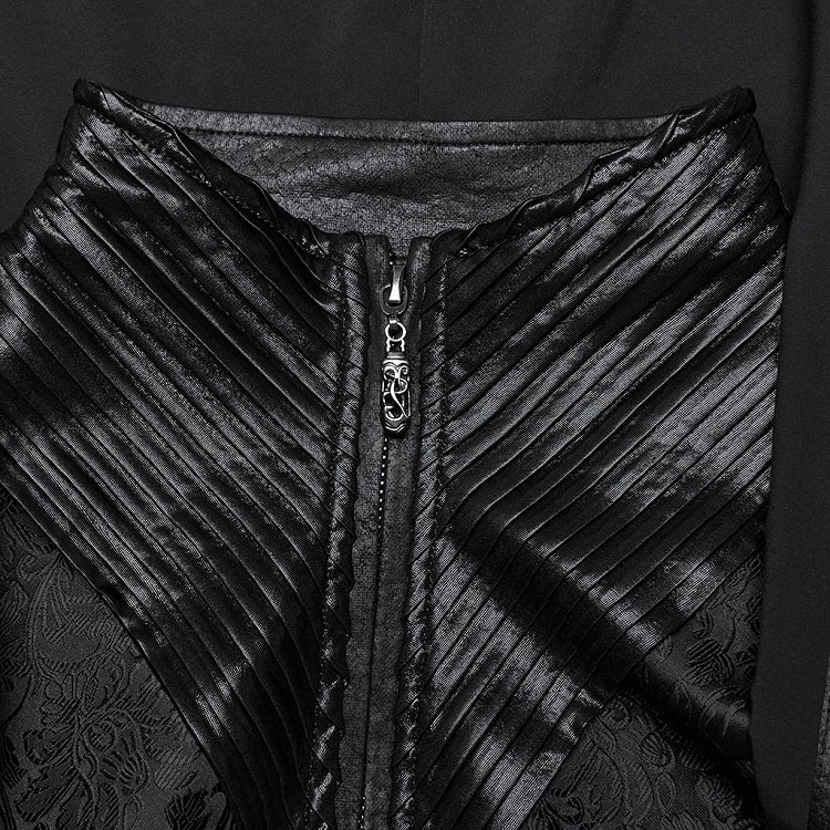 Black Men's Gothic Wizard Jacket
