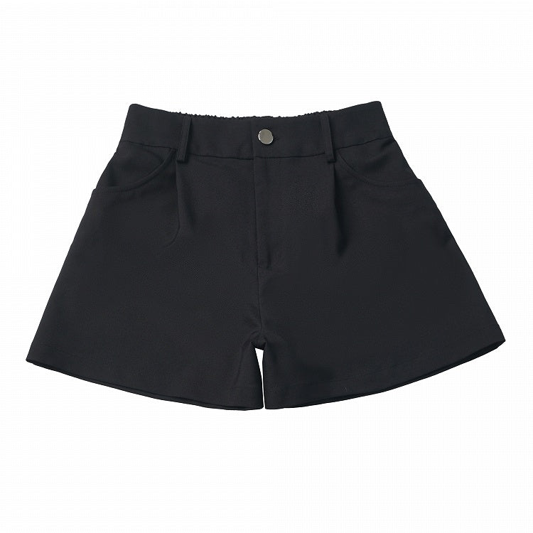 Black Basic Blazer Shorts - PINK SAVIOR