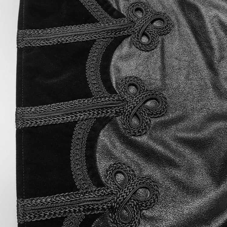 Black Men's Gothic Retro Mystic Cloak