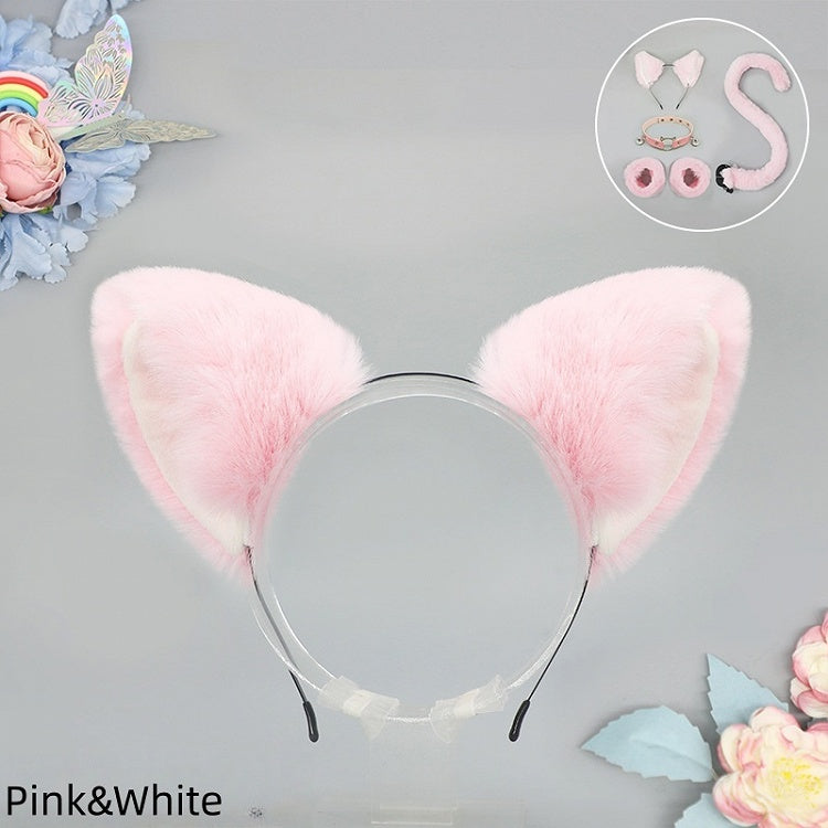 Cute Ear 11 KC Kitty Fur Colors Faux Lolita