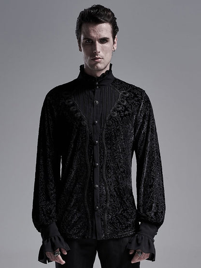 Black Men's Gorgeous Gothic Shirt
