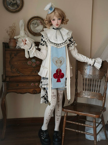 ヘアクリップビーズ装飾カップティーブルーライト