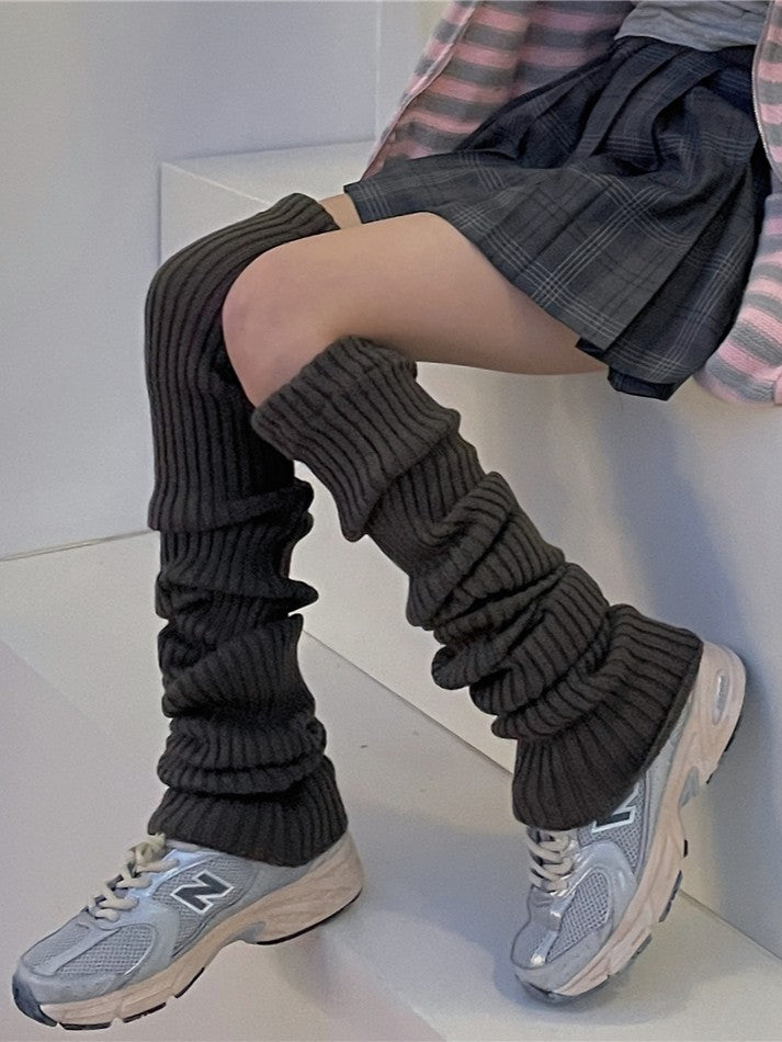 Knitted Color Options 7 Warmers Leg 90CM Y2K