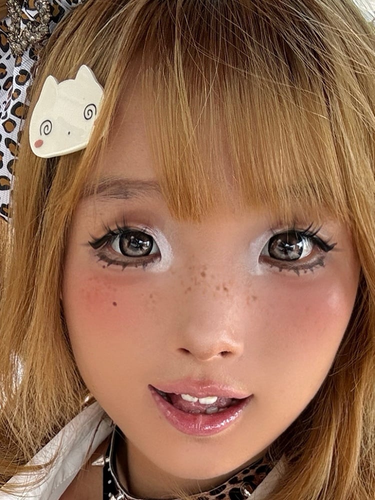 Kitty Hairclip Beige