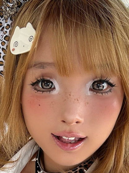 Kitty Hairclip Beige