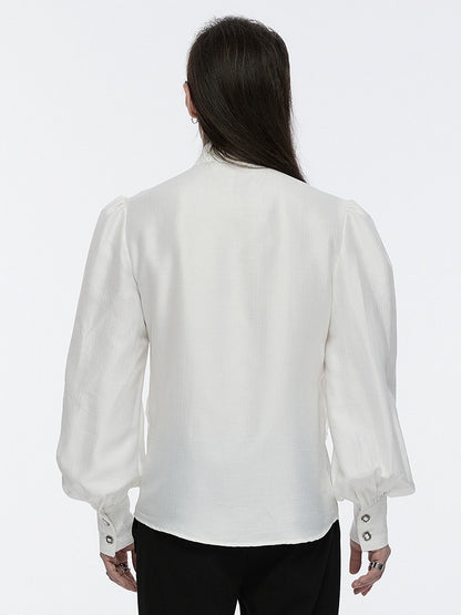Layered White Shirt Goth Men's Gorgeous