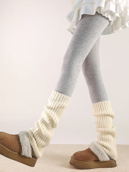 Warm Vertical Warmers Pattern 4 Striped Colors Leg