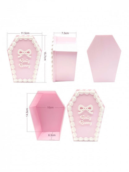 Kawaii 3D Printed Box with Bowknot Accent - Bully Bunny