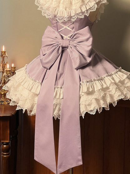 Rot / Schwarz / Pink / Lila / Champagner Große Schleifenschleppe