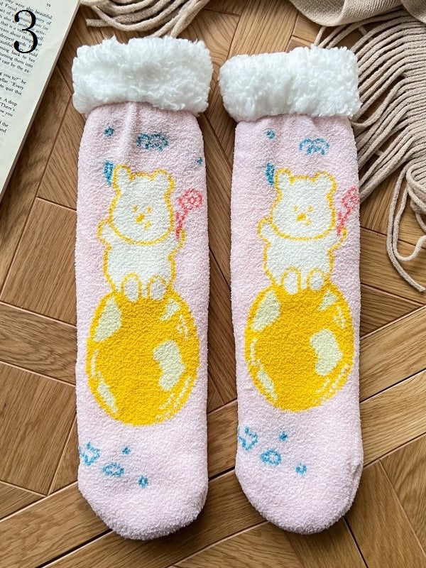 Bär Winter Socken 7 Optionen Cartoon