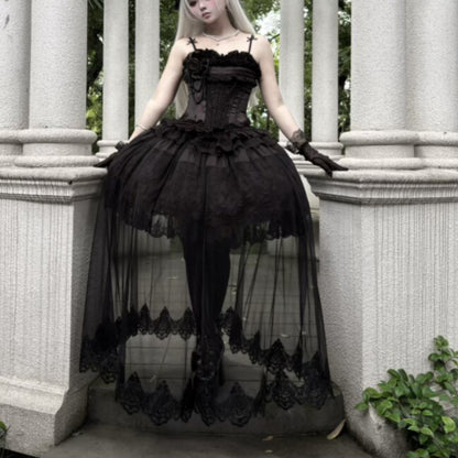 Airfreeing – Unnamed Snow Series Lolita JSK / Cape / Tulle Set