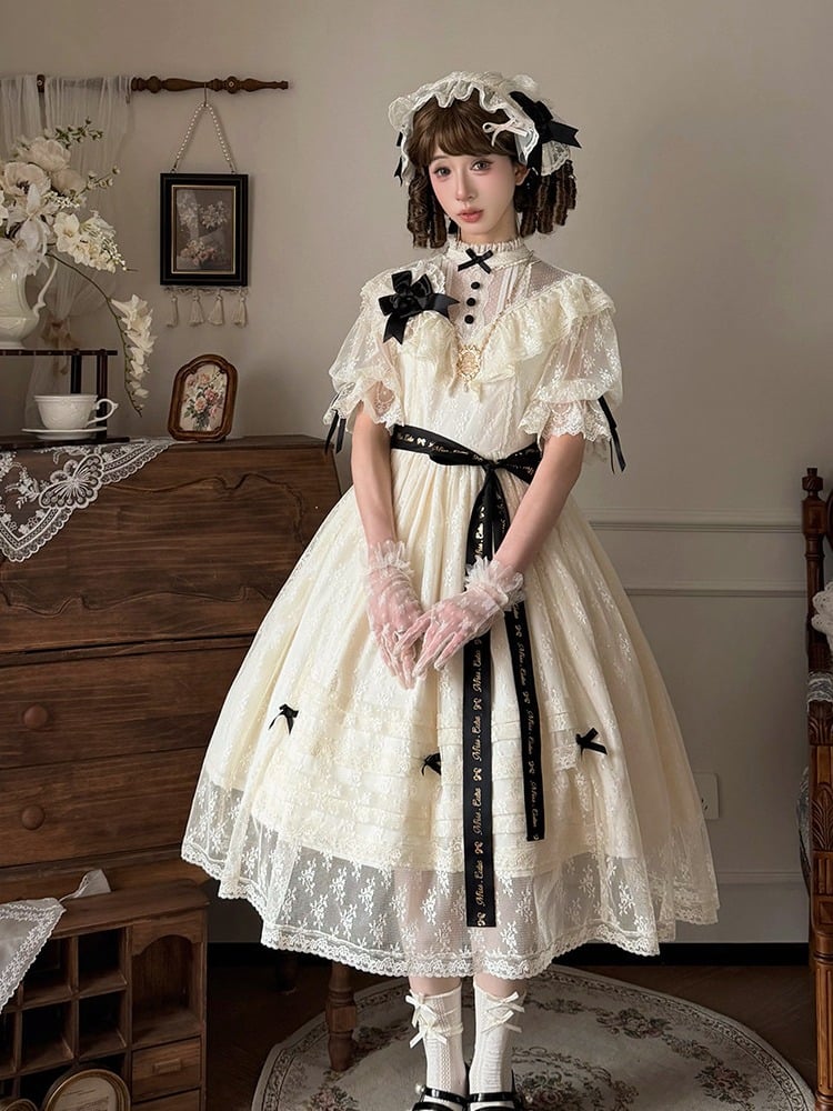 Sweet Lolita Hairband Available in Two Colors - Miss Cube Dressworks