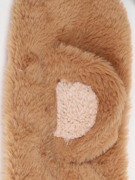 Cute Ear Furry Earmuffs Lolita Bear