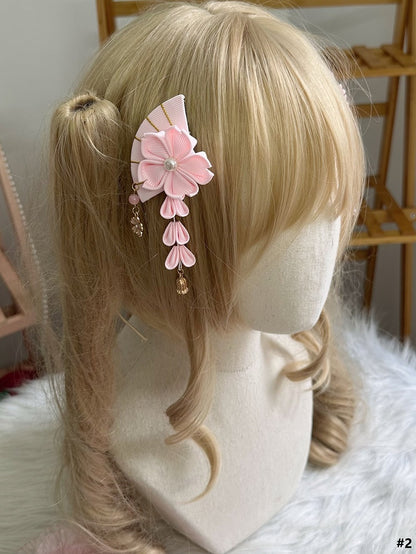 Types Charms Hairclip Cherry Lolita Blossom 4