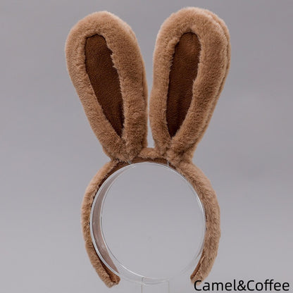 Serre-tête Lapin Lolita en Peluche Mignon 8 Couleurs