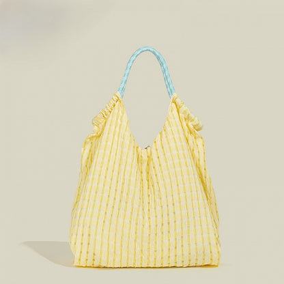2 Handbag Plaid Colors Pattern