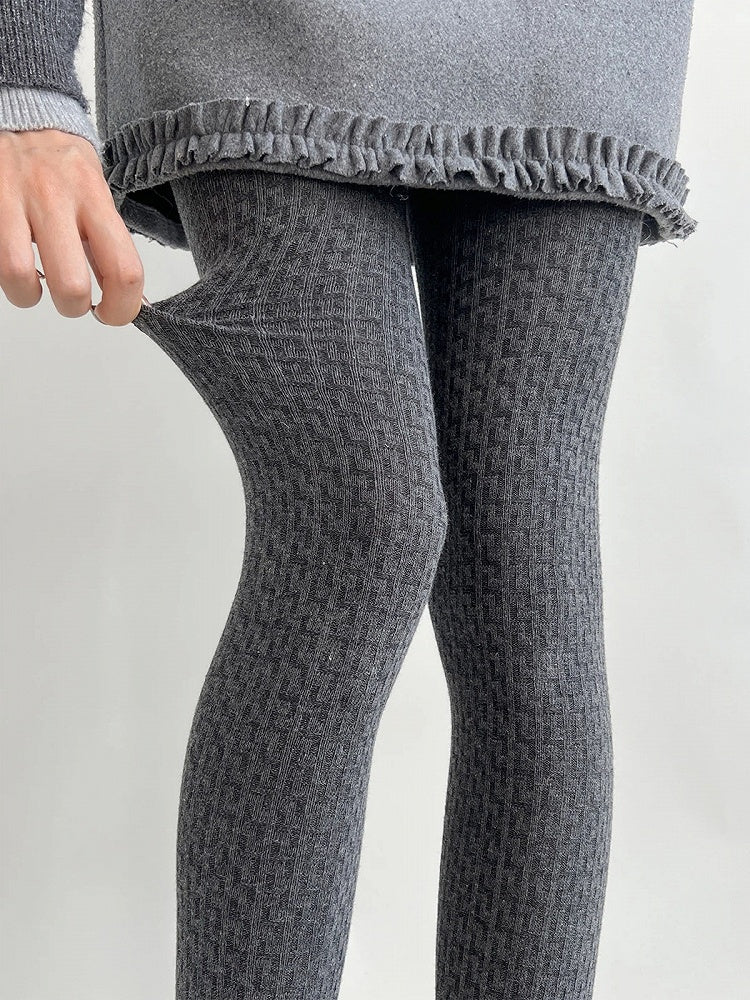 Textured Knit (5 Ribbed Tights Colors)