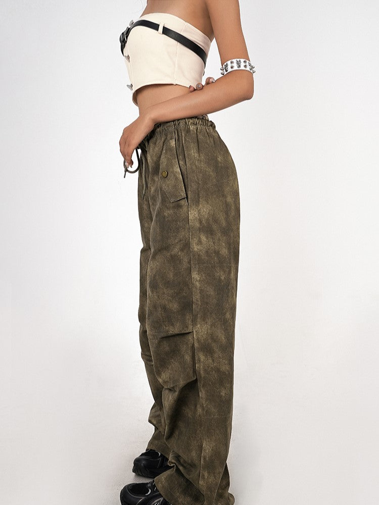 Crop Belt Detachable Tank Punk Built-In Bra with Top White