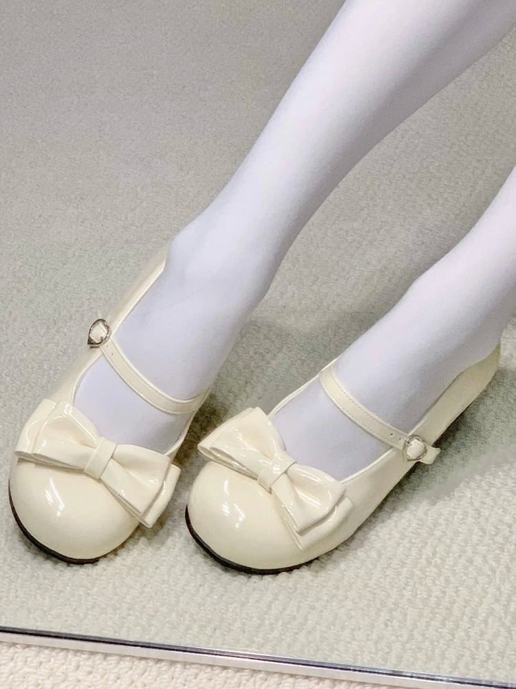 Lolita Mid-heel Mary Janes Tea Sweet – Party Shoes Yellow