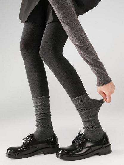 Socks Lace-Pattern (4 Slouchy Colors)