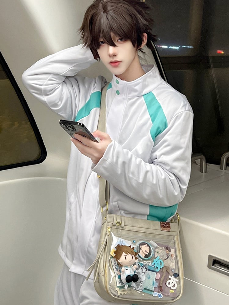 グレーウェイストランドパンク大容量痛バッグ