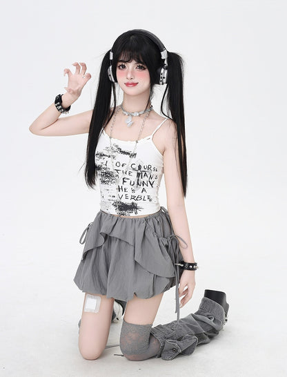 トップス/バブルグレースカート 3通りの着こなし