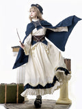 Classic Lolita Four-Piece Set with Ruffles and Embroidery - Xiong Dou Jiang