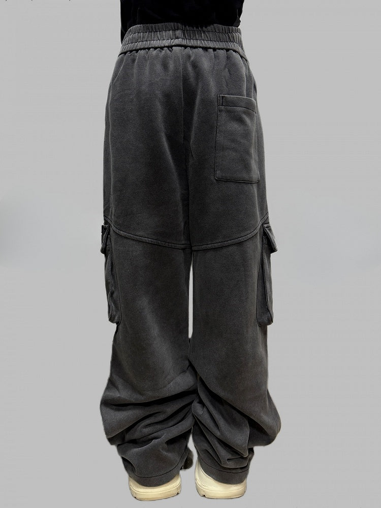 with Dark Design Wash Pants Faded Punk Gray