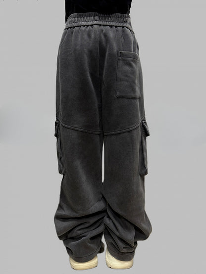 with Dark Design Wash Pants Faded Punk Gray