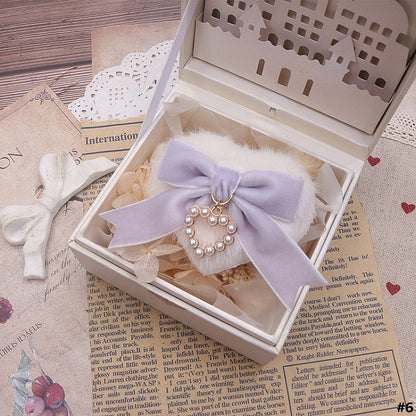 Options Kei Jirai Color Heart-shaped Bow Hairclip Plush 11